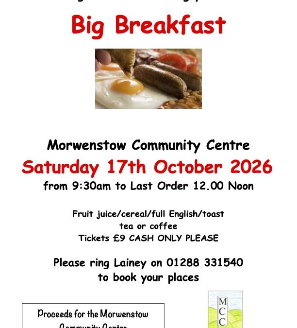 Big Breakfast 17th October 2026